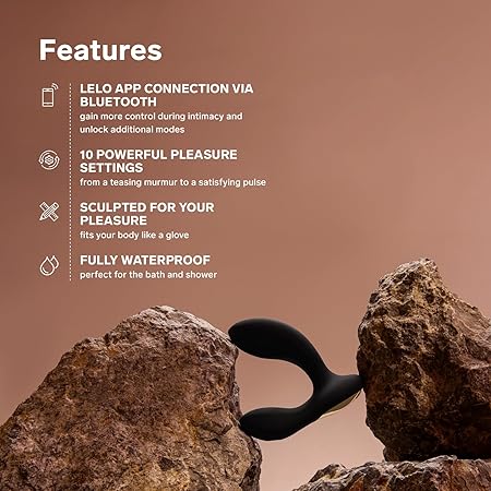LELO HUGO 2 — Silicone médical ultra-doux, caractéristiques